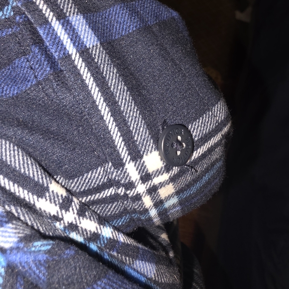 Nautica Men's Navy Plaid Pajamas (PJ8) - Picture 8 of 12
